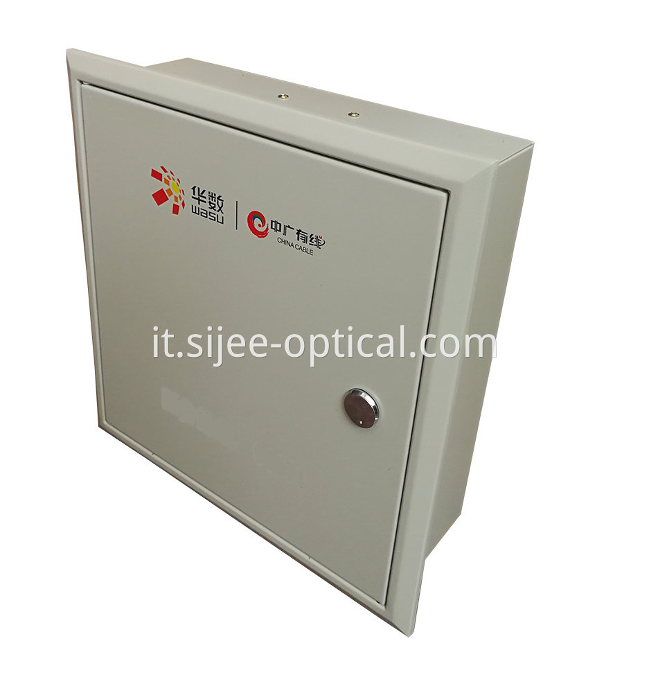 FTTH Wall Mounted Optical Splitter Distribution Box